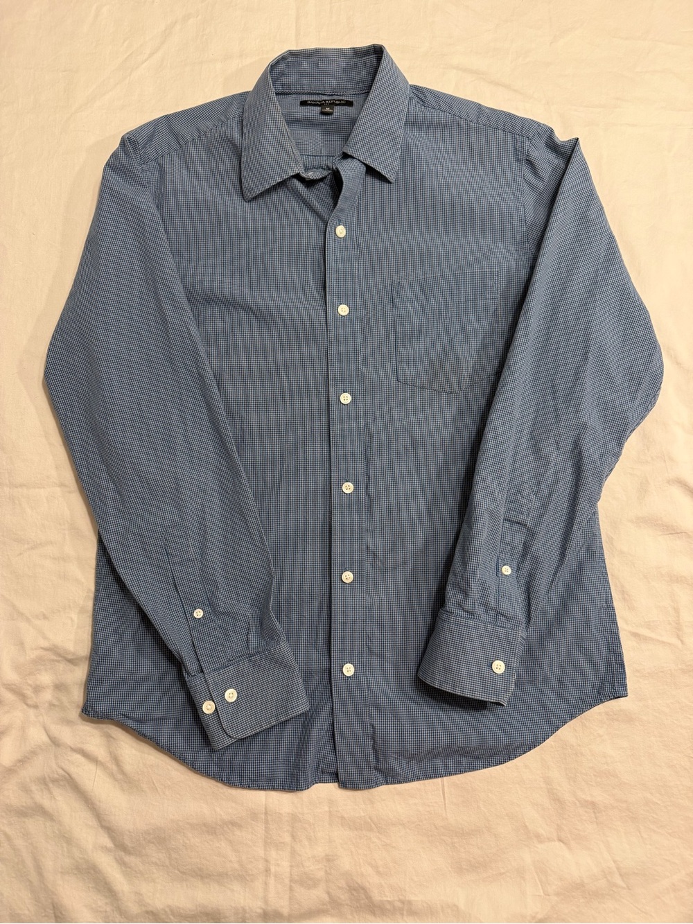 Banana Republic Button Front Shirt Size M Blue